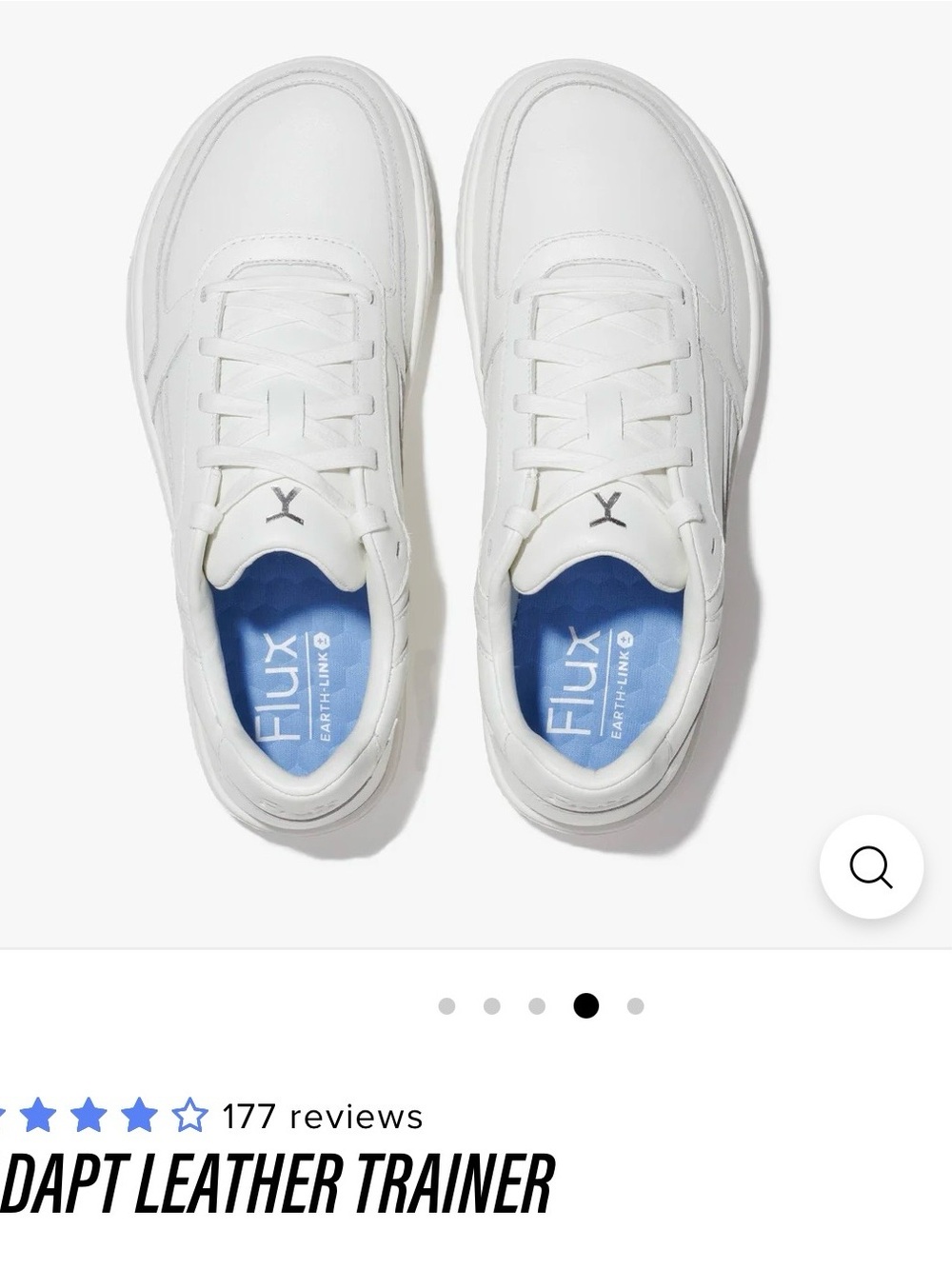 Flux Adapt Leather Trainers - Picture 2 of 6